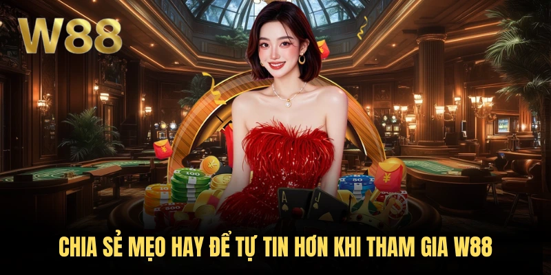 W88 40 Chia sẻ mẹo hay để tự tin hơn khi tham gia W88